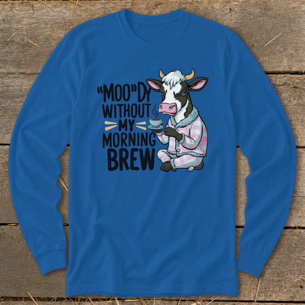 Moody Morning Brew Long Sleeve Tee