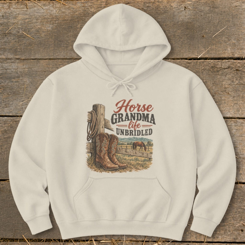 Horse Grandma Hoodie