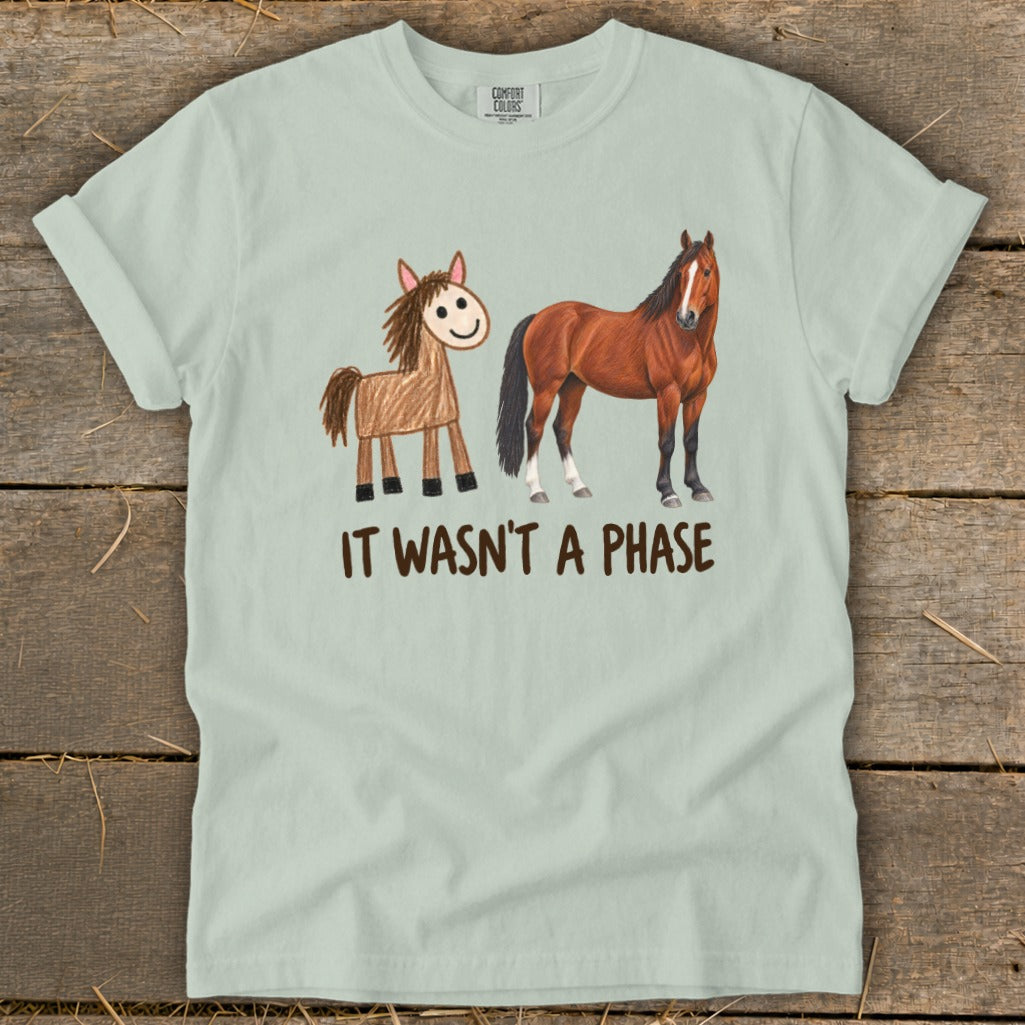It Wasn't a Phase Drawing Signature Tee