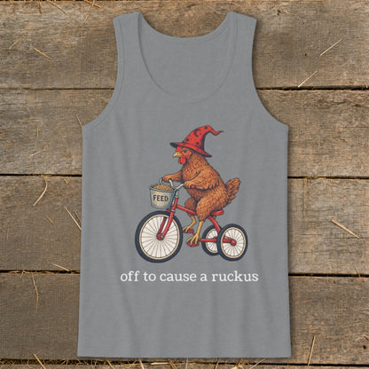 Off To Cause a Ruckus Tank Top