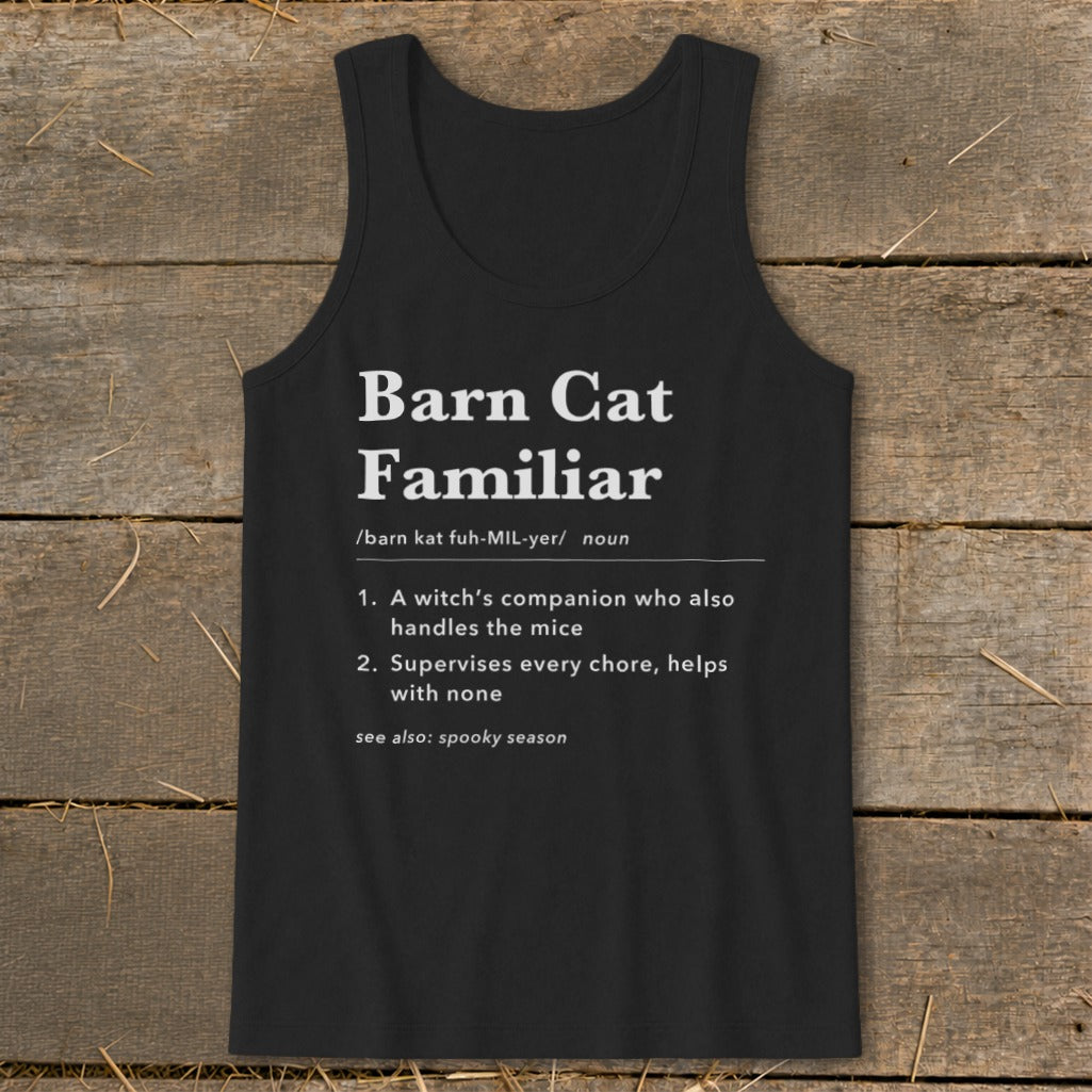 Barn Cat Familiar Definition Tank Top