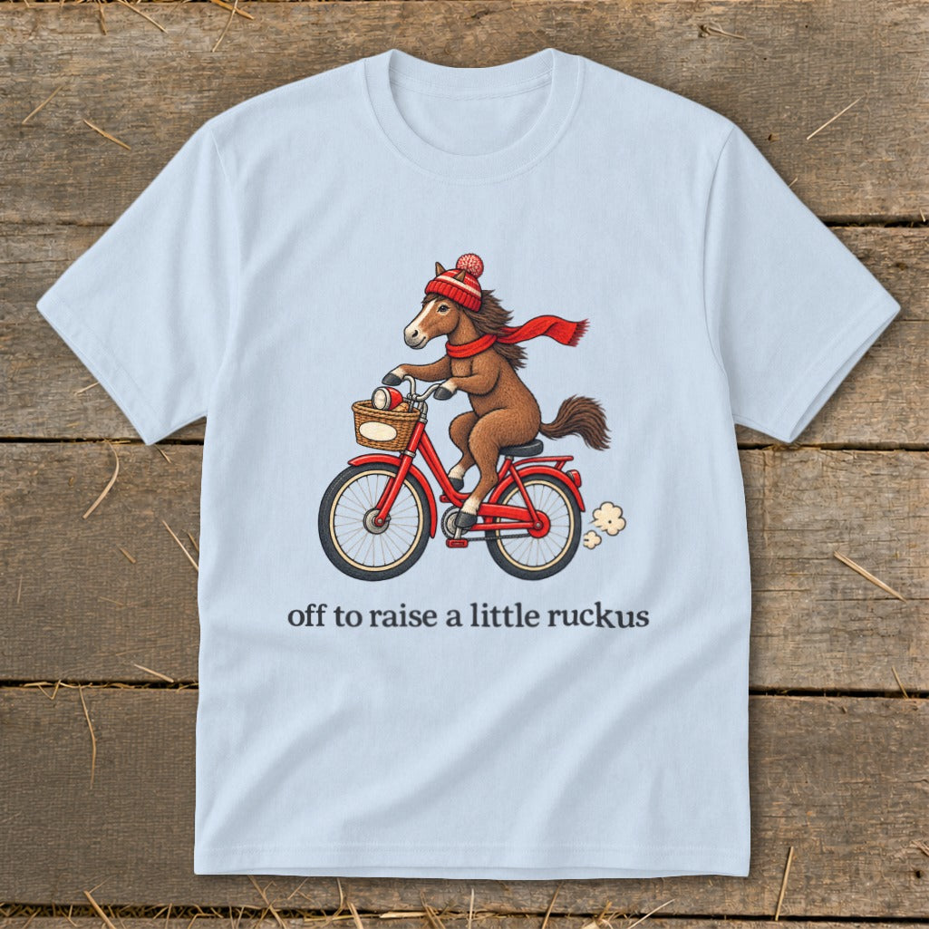 Off To Raise a Little Ruckus Youth Tee