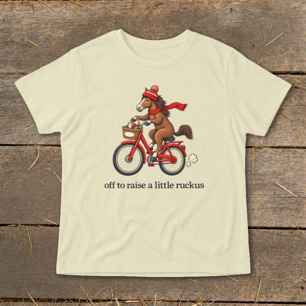 Off To Raise a Little Ruckus Infant Tee