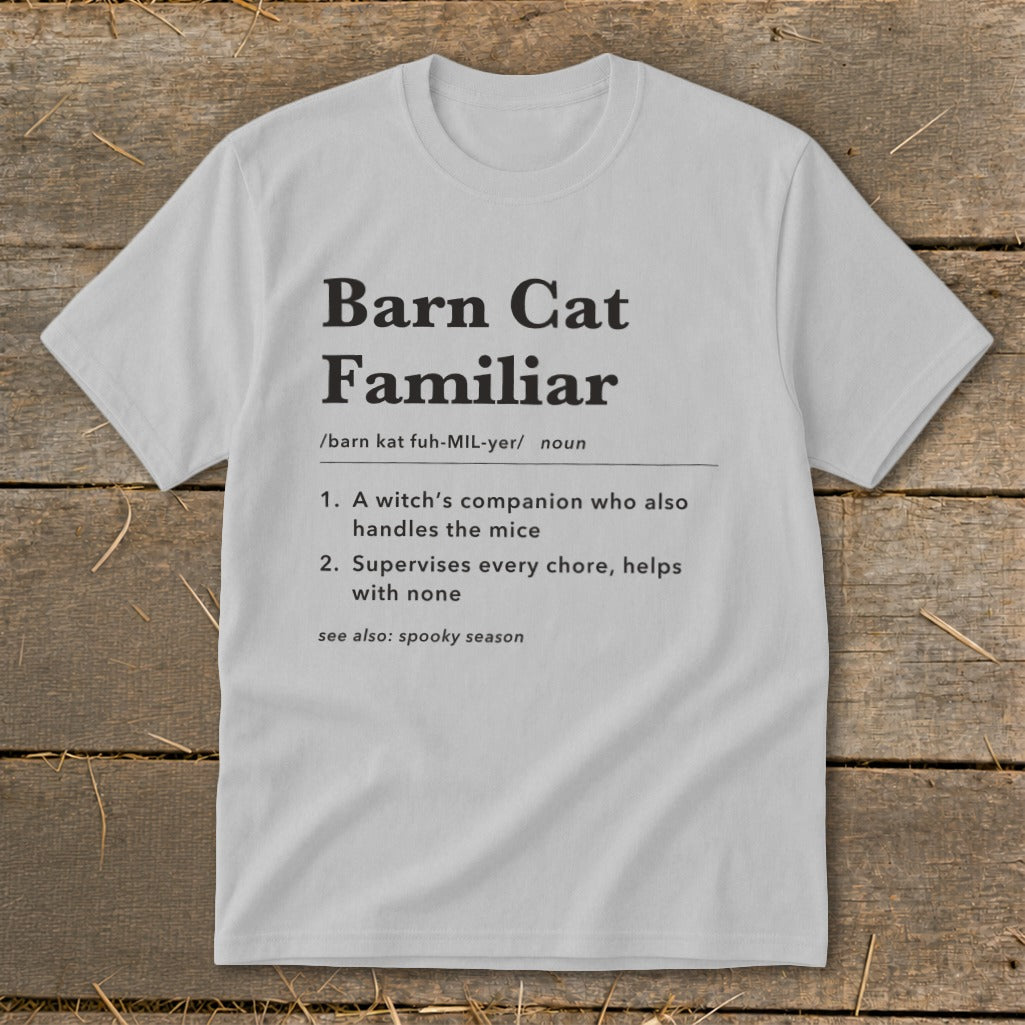 Barn Cat Familiar Definition Youth Tee