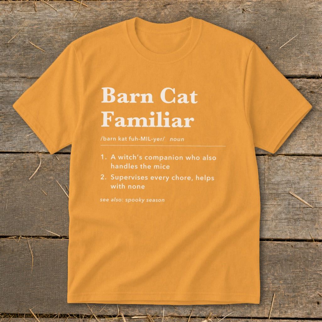 Barn Cat Familiar Definition Youth Tee