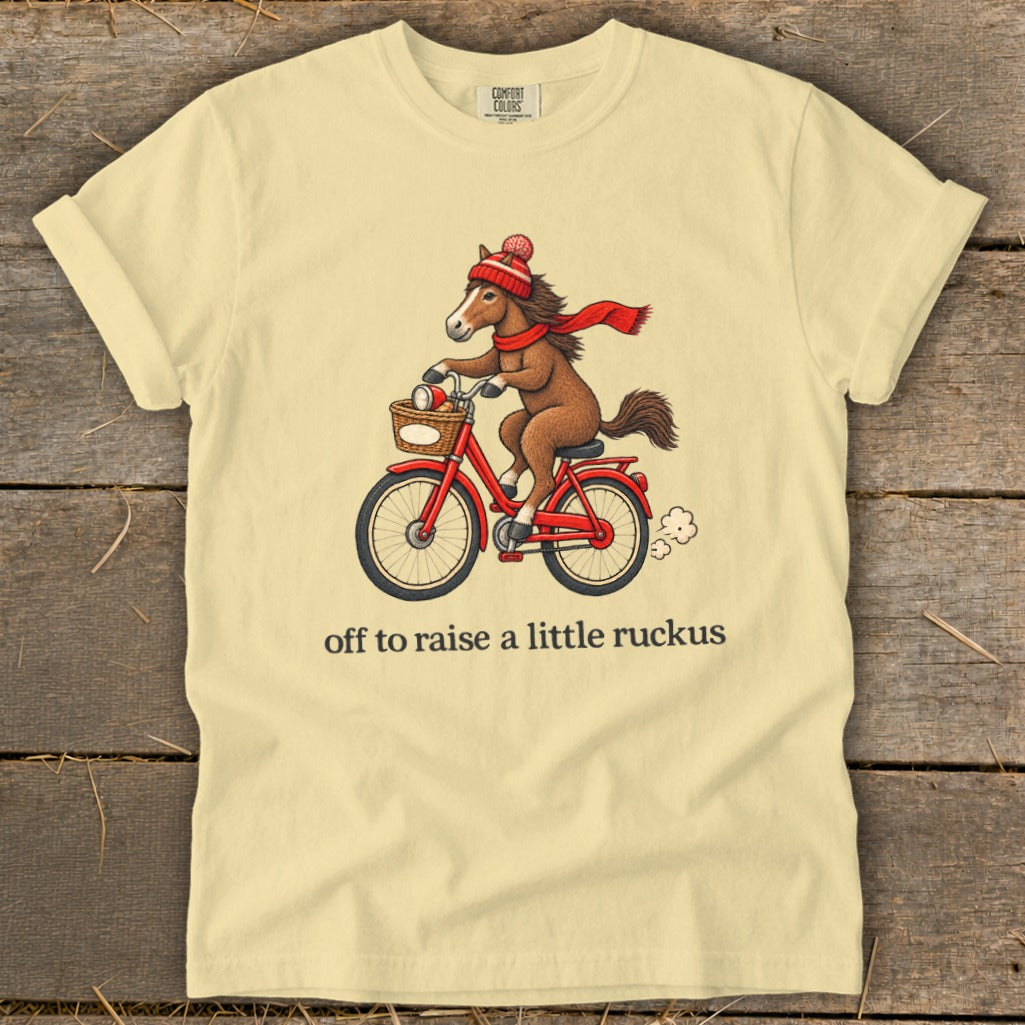 Off To Raise a Little Ruckus Signature Tee