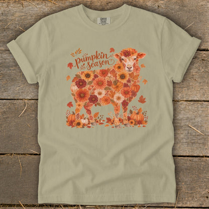 Fall Floral Sheep Signature Tee