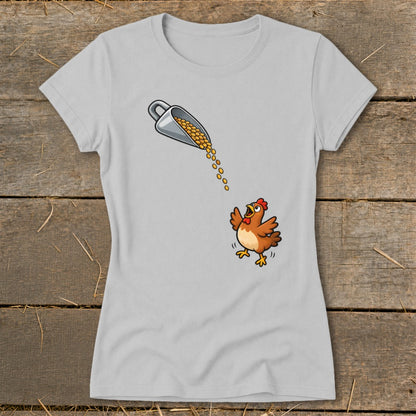 Scratch Pour Ladies Tee