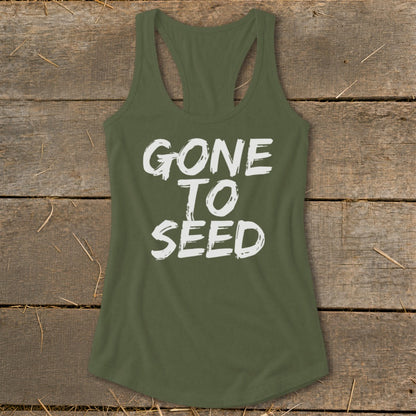 Gone to Seed Racerback Tank