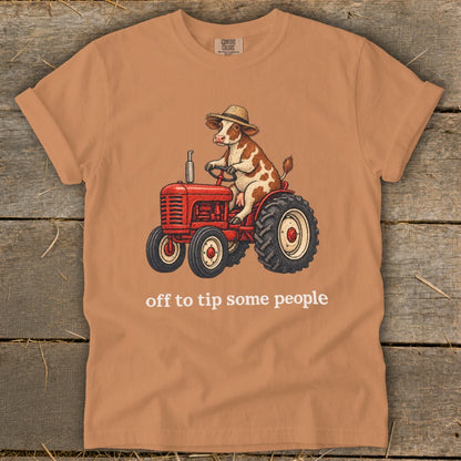 Off To Tip People Signature Tee