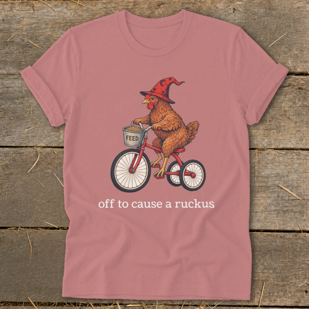 Off To Cause a Ruckus Softstyle Tee