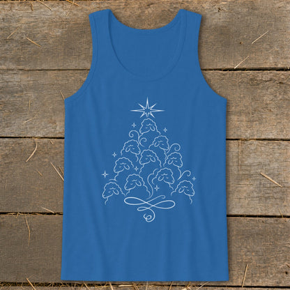Elegant Sheep Tree Tank Top