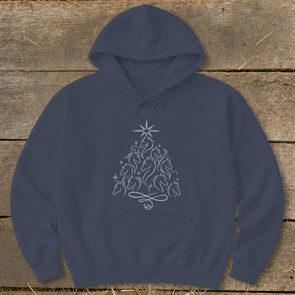 Elegant Horse Tree Hoodie