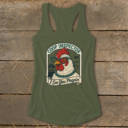 Coop Inspector Racerback Tank