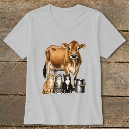Milking Time Committee V-neck