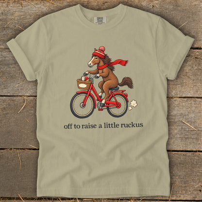 Off To Raise a Little Ruckus Signature Tee