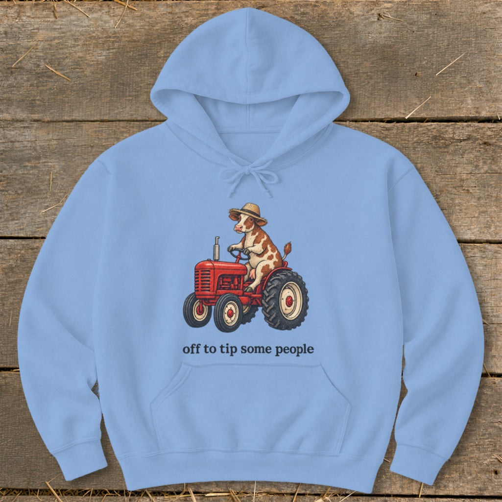 Off To Tip People Hoodie