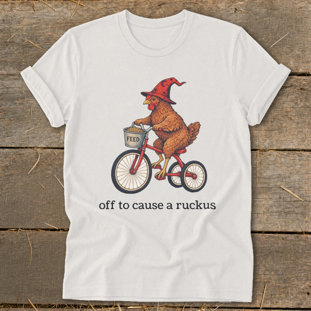 Off To Cause a Ruckus Softstyle Tee