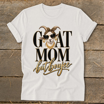 Goat Mom but Boujee Softstyle Tee