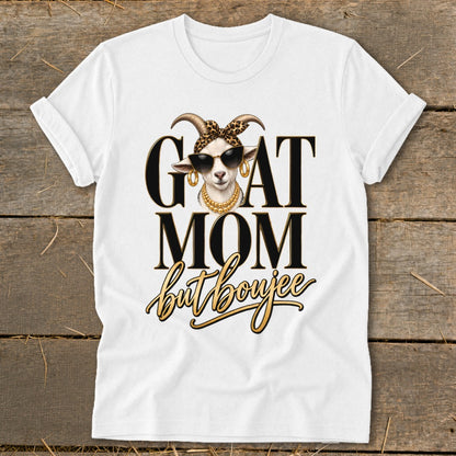 Goat Mom but Boujee Softstyle Tee