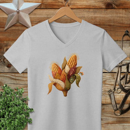 Colorful Autumn Sweetcorn Graphic Shirt product