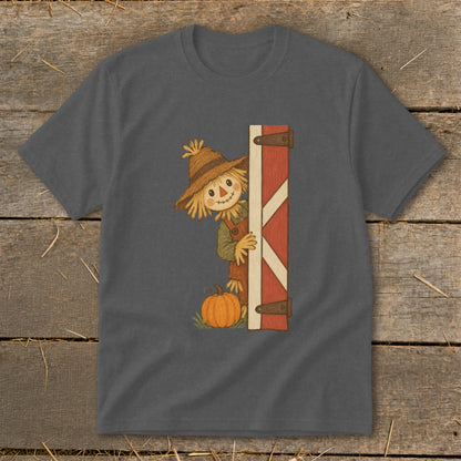 Peeking Scarecrow Youth Tee