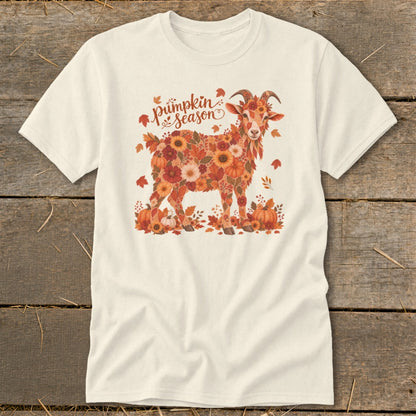 Fall Floral Goat Classic Tee