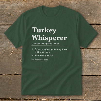 Turkey Whisperer Definition Youth Tee