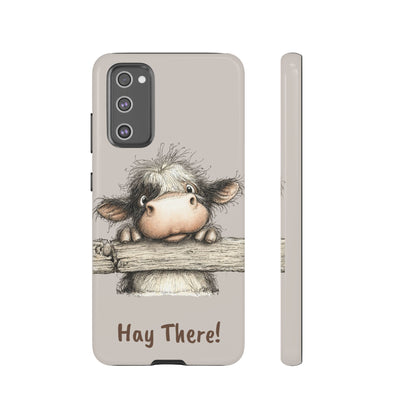 Hay There Cow Phone Case