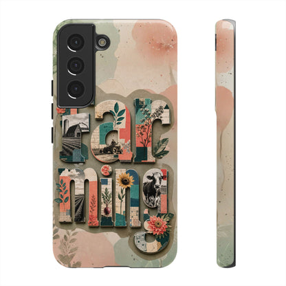 Farming Scrapbook Phone Case