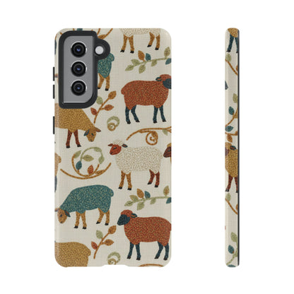 Folksy Sheep Phone Case