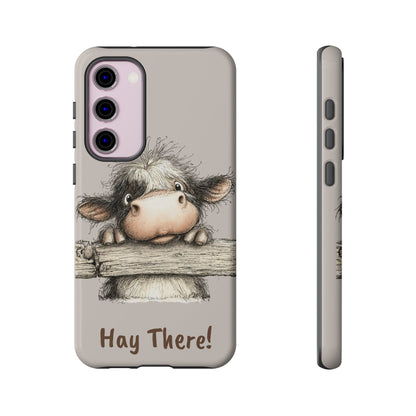 Hay There Cow Phone Case