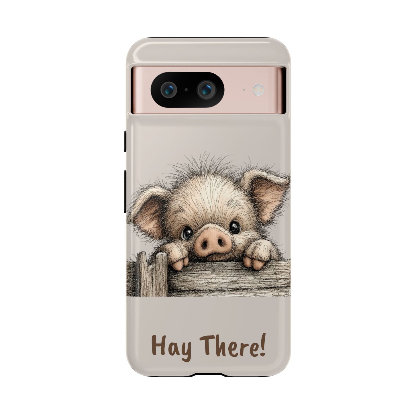 Hay There Pig Phone Case