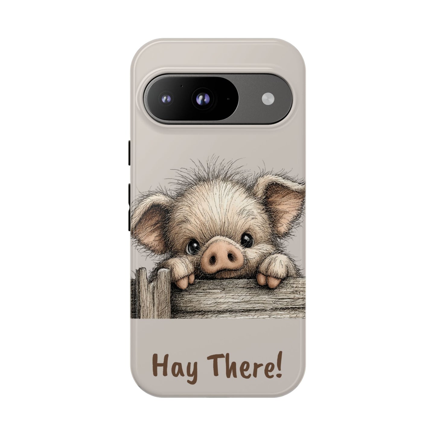 Hay There Pig Phone Case