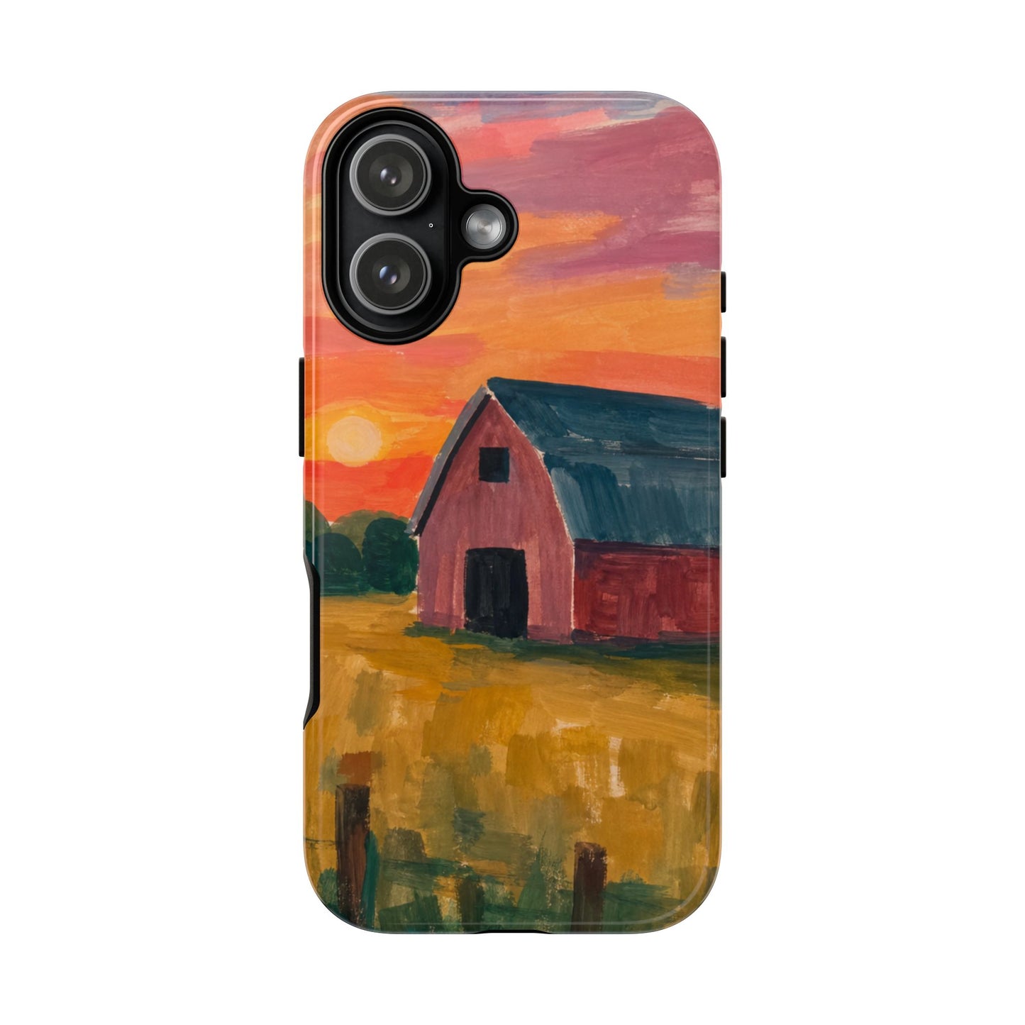 Watercolor Barn Phone Case