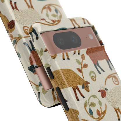 Folksy Sheep Phone Case