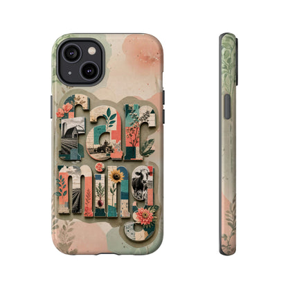 Farming Scrapbook Phone Case