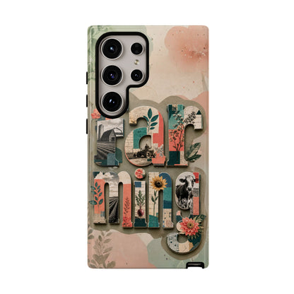 Farming Scrapbook Phone Case