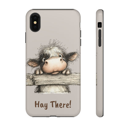 Hay There Cow Phone Case