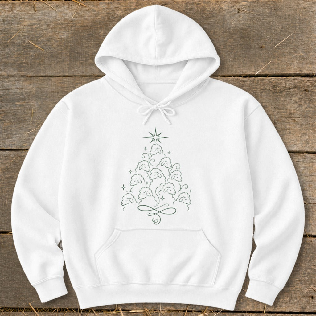 Elegant Sheep Tree Hoodie