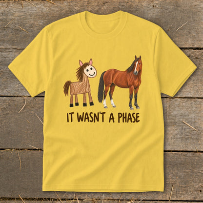 It Wasn't a Phase Drawing Youth Tee