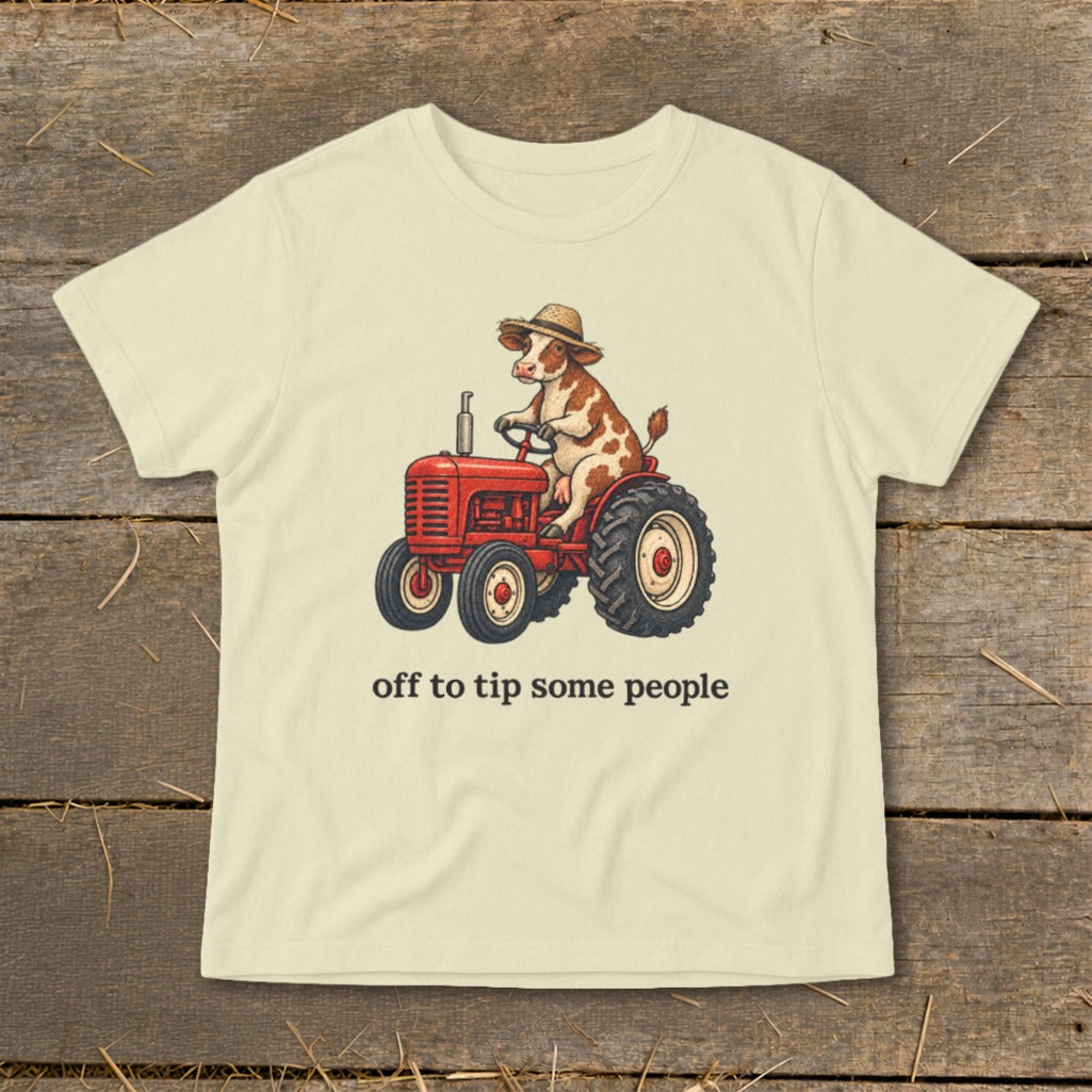 Off To Tip People Infant Tee