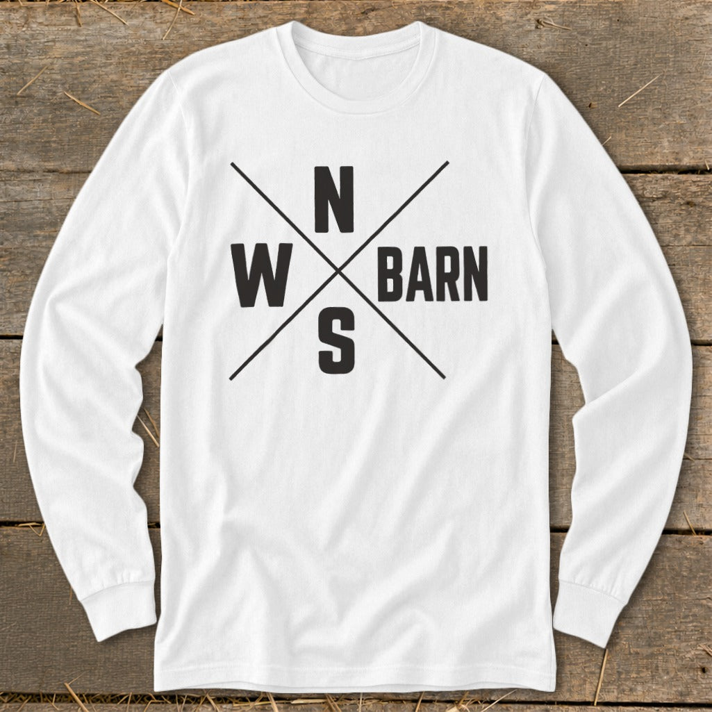 Barn Compass Long Sleeve Tee