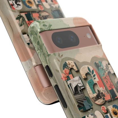 Farming Scrapbook Phone Case
