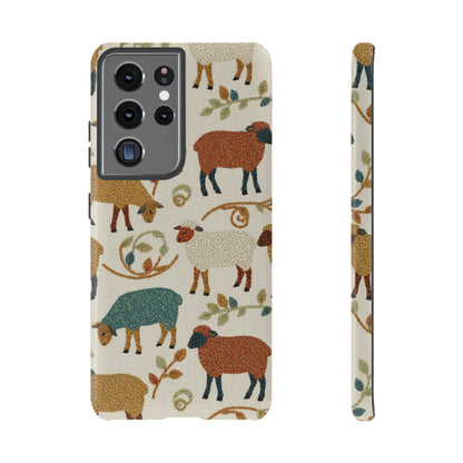 Folksy Sheep Phone Case