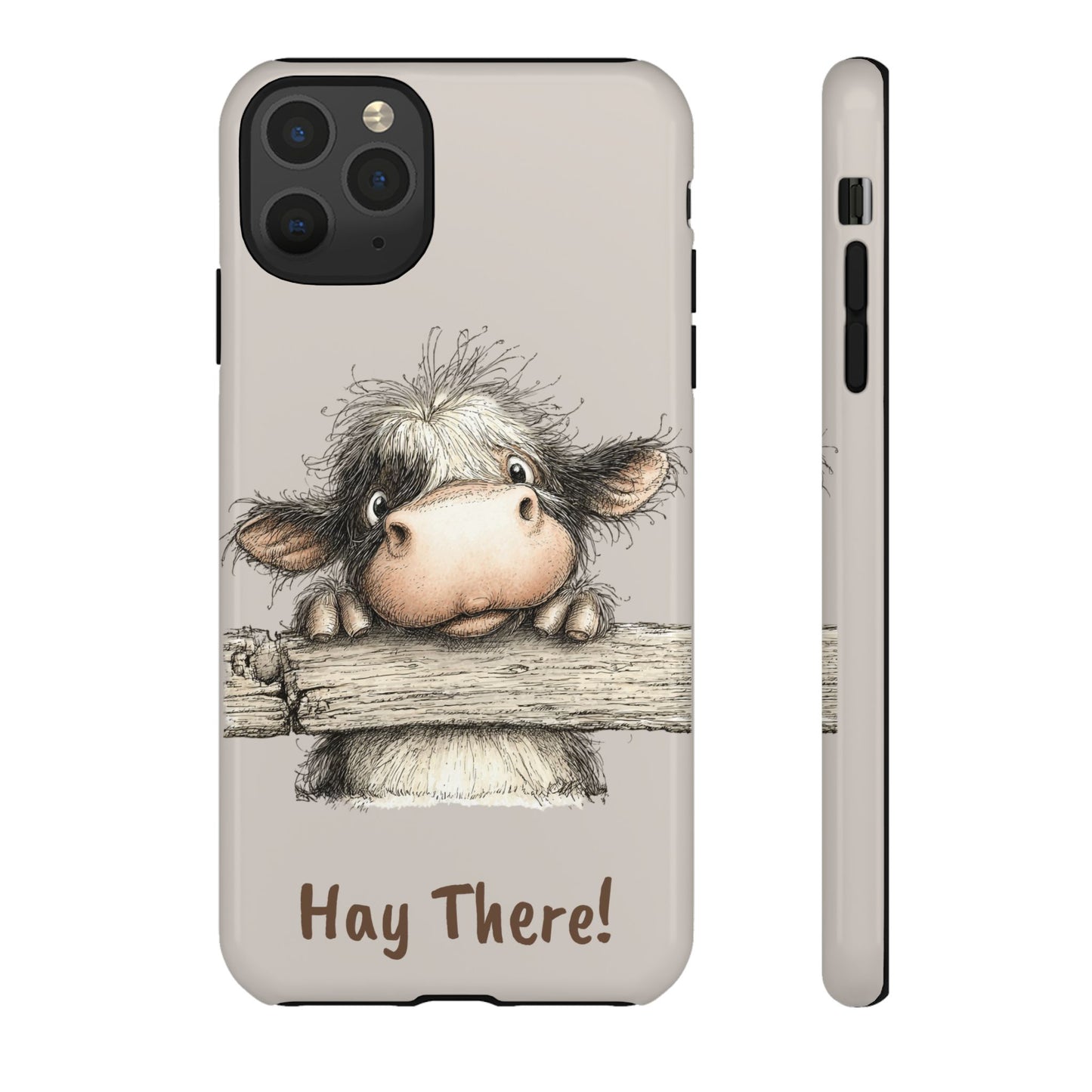 Hay There Cow Phone Case