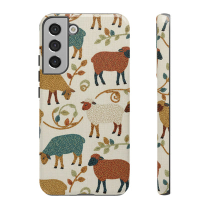 Folksy Sheep Phone Case