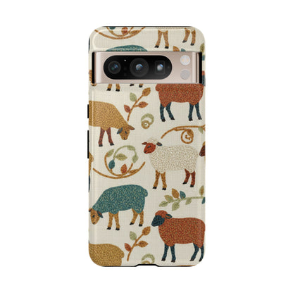 Folksy Sheep Phone Case