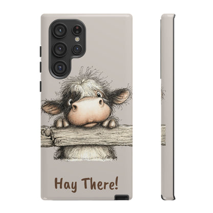 Hay There Cow Phone Case