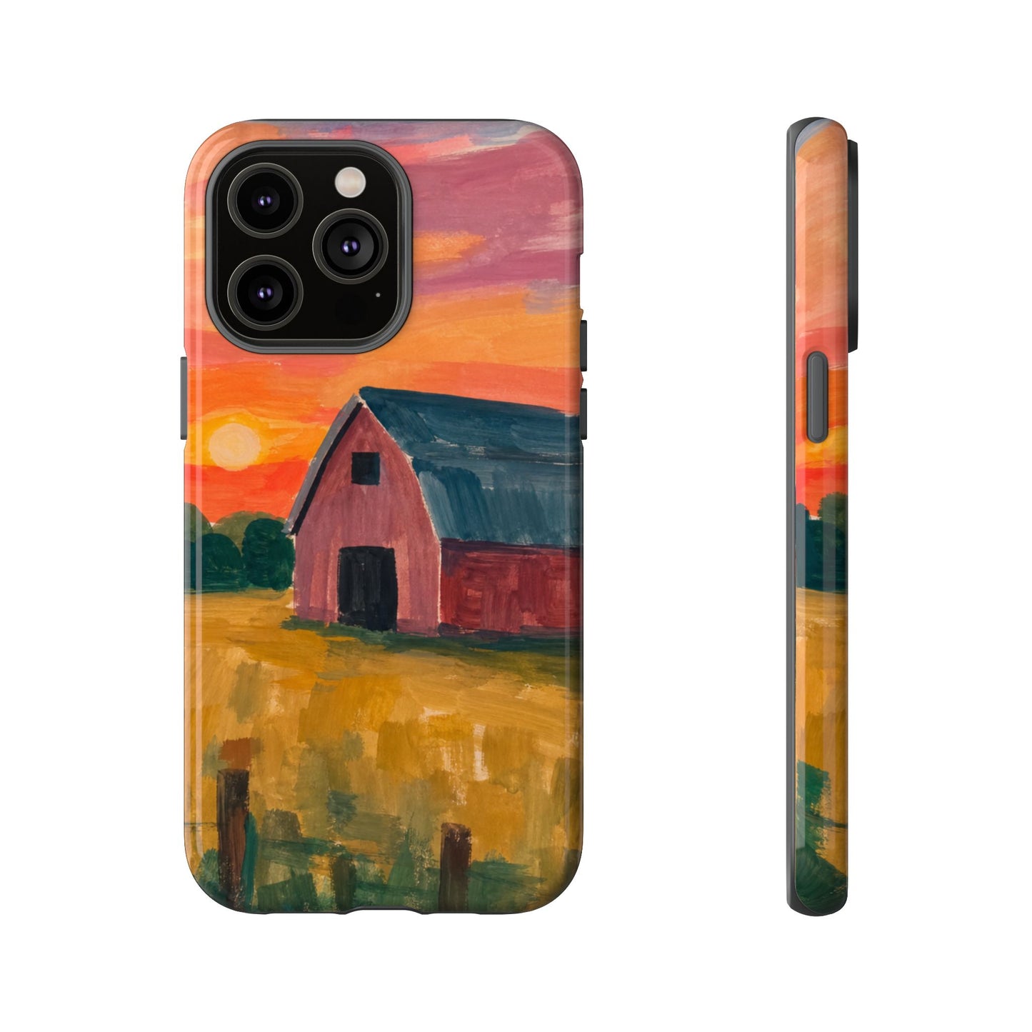Watercolor Barn Phone Case